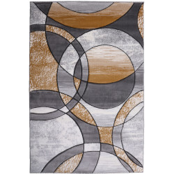 Dywan Cosmic Carving 5031 GREY GOLD 80x150cm