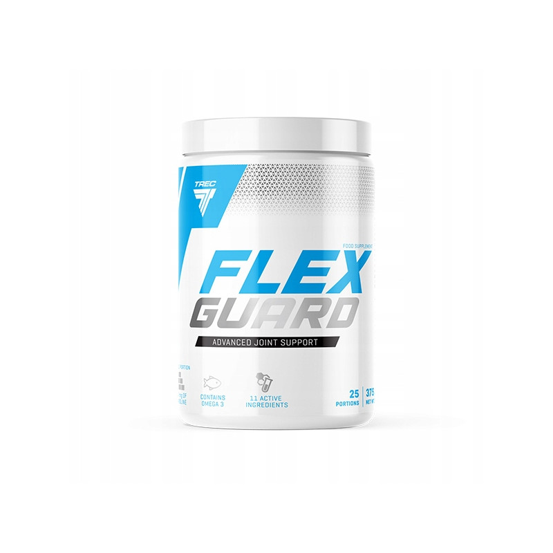 TREC FLEX GUARD 375G ZDROWE STAWY ŚCIĘGNA KOLAGEN MSM GLUKOZAMINA OWOCE LEŚ