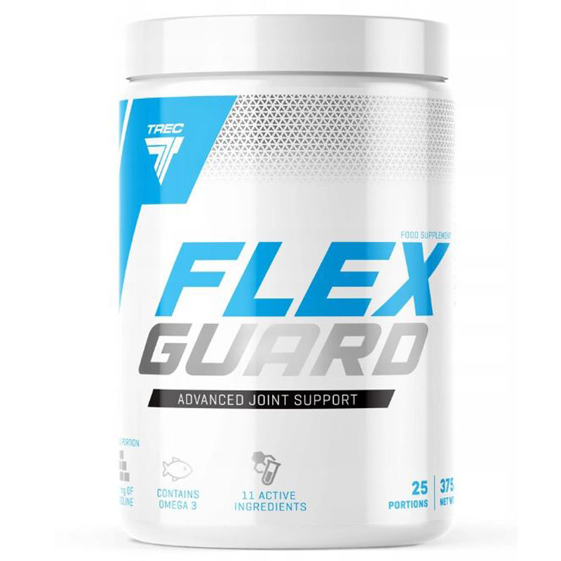 TREC FLEX GUARD 375G ZDROWE STAWY ŚCIĘGNA KOLAGEN MSM GLUKOZAMINA OWOCE LEŚ