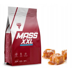 TREC MASS XXL 1KG GAINER BIAŁKO WĘGLOWODANY KREATYNA AMINOKWASY S.CARMEL