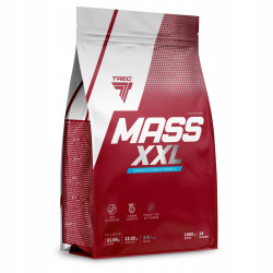 TREC MASS XXL 1KG GAINER BIAŁKO WĘGLOWODANY KREATYNA AMINOKWASY CZEKOLADA