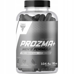 TREC PROZMA+ 90 ZMA MAGNEZ CYNK B6 DAA MASA SIŁA MOC TESTOSTERON LIBIDO TREC PROZMA+ 90 ZMA MAGNEZ CYNK B6 DAA MASA SIŁA MOC TESTOSTERON LIBIDO