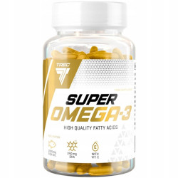 TREC SUPER OMEGA 3 EPA DHA PREMIUM TRAN OLEJ RYBI WITAMINA E ODPORNOŚĆ 60C