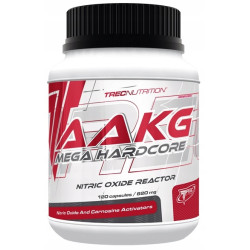 Trec AAKG Mega Hardcore 120 kapsułek MEGA POMPA SIŁA WYDOLNOŚĆ ARGININA Trec AAKG Mega Hardcore 120 kapsułek MEGA POMPA SIŁA WYDOLNOŚĆ ARGININA