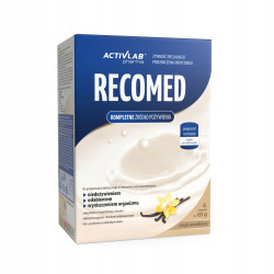 ACTIVLAB PHARMA RECOMED 65g KOKTAJL ODŻYWCZY POSIŁEK DIETA BIAŁKO WANILIA