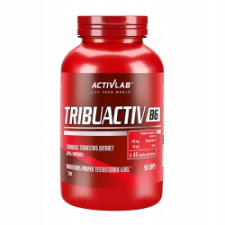 ACTIVLAB TRIBUACTIV B6 TRIBULUS CYNK MAGNEZ TESTOSTERON POTENCJA 90 CAPS