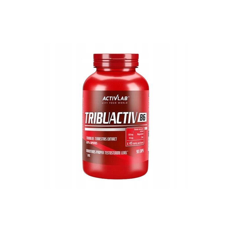 ACTIVLAB TRIBUACTIV B6 TRIBULUS CYNK MAGNEZ TESTOSTERON POTENCJA 90 CAPS
