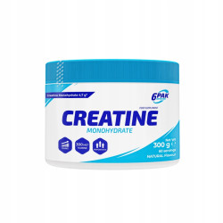 6PAK Nutrition Creatine Monohydrate 300g Kreatyna - naturalny