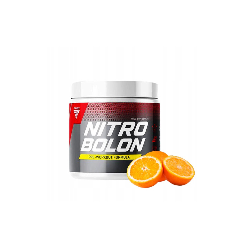 TREC NITROBOLON 300g KREATYNA AAKG CYTRULINA POMPA MIX KREATYN SIŁA ORANGE