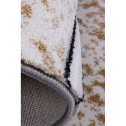 Dywan Cosmic Carving 5078 GREY GOLD 160x230cm