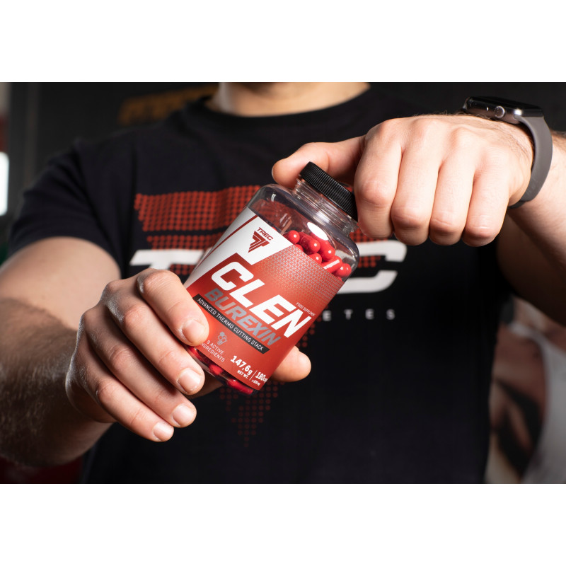 TREC CLENBUREXIN SPALACZ TŁUSZCZU FAT BURN REDUKCJA ODCHUDZANIE 180 caps TREC CLENBUREXIN SPALACZ TŁUSZCZU FAT BURN REDUKCJA ODCHUDZANIE 180 caps