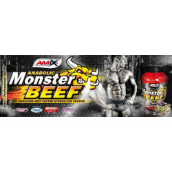 AMIX ANABOLIC MONSTER BEEF 90% 1000g BIAŁKO WOŁOWE HYDROLIZAT BANAN TRUSK AMIX ANABOLIC MONSTER BEEF 90% 1000g BIAŁKO WOŁOWE HYDROLIZAT BANAN TRUSK