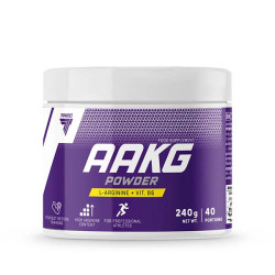 TREC AAKG POWDER 240g POMPA SIŁA ENERGIA PRE WORKOUT ARGININA PUMP ORANGE