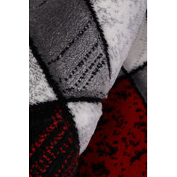 Dywan Cosmic Carving 5031 GREY RED 133x190cm