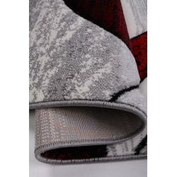 Dywan Cosmic Carving 5031 GREY RED 133x190cm
