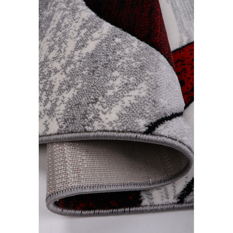 Dywan Cosmic Carving 5031 GREY RED 133x190cm