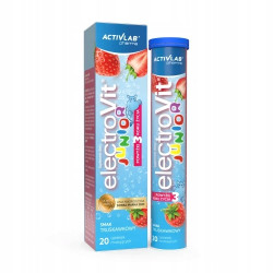 ACTIVLAB ELECTROVIT JUNIOR ELEKTROLITY DLA DZIECI MAGNEZ POTAS 20 TABLETEK
