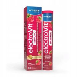 ACTIVLAB ELECTROVIT IMMUNO ODPORNOŚĆ MAGNEZ POTAS GLUKOZA CZARNY BEZ 20 TAB