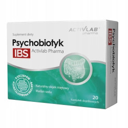 ACTIVLAB PSYCHOBIOTYK IBS SIBO JELITO DRAŻLIWE TRAWIENIE MAŚLAN SODU BIFIDO