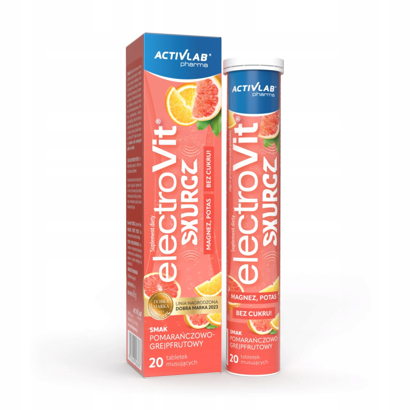 ACTIVLAB ELECTROVIT SKURCZ MAGNEZ POTAS KOENZYM SKURCZE 20 TABLETEK