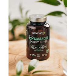 ESSENSEY ASHWAGANDHA EXCLUSIVE KSM-66 STRES KORTYZOL RELAKS SPOKÓJ SEN ESSENSEY ASHWAGANDHA EXCLUSIVE KSM-66 STRES KORTYZOL RELAKS SPOKÓJ SEN