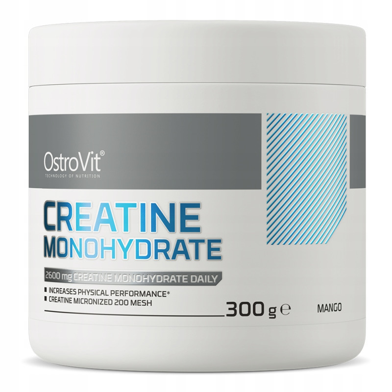 OstroVit Monohydrat Kreatyny 300 g CREATINE SIŁA MOC SPORT - mango