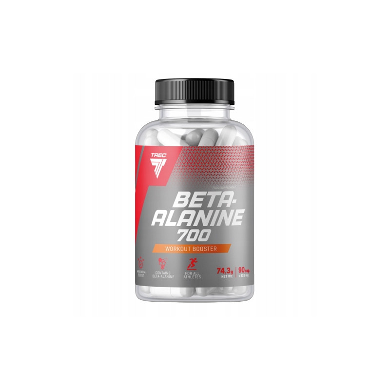 TREC BETA ALANINE 700 PRZEDTRENINGÓWKA WYTRZYMAŁOŚĆ SZYBKOŚĆ BETA ALANINA TREC BETA ALANINE 700 PRZEDTRENINGÓWKA WYTRZYMAŁOŚĆ SZYBKOŚĆ BETA ALANINA
