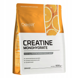 OSTROVIT MONOHYDRAT KREATYNY CREATINE MONO 500g SIŁA MASA MOC POMPA ORANGE