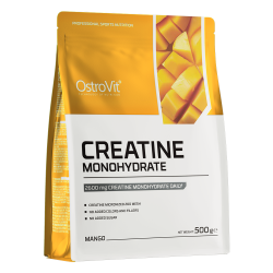 OSTROVIT MONOHYDRAT KREATYNY CREATINE MONO 500g SIŁA MASA MOC POMPA MANGO