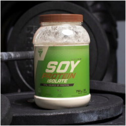 TREC SOY PROTEIN 750g BIAŁKO SOJOWE WPI WEGE AMINOKWASY BCAA EAA KARNITYNA