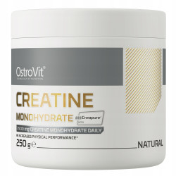 OstroVit Creatine Monohydrate Creapure Kreatyna Pompa Siła 250g naturalna