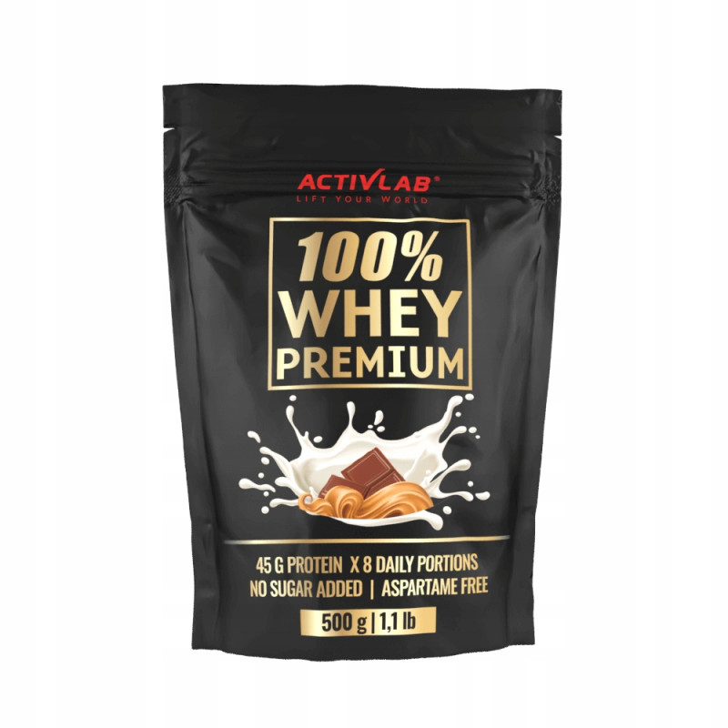 Activlab 100% Whey Premium Białko WPC Bcaa Protein MASA karmel z czekoladą