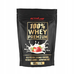 Activlab 100% Whey Premium Białko WPC Bcaa Protein MASA truskawka
