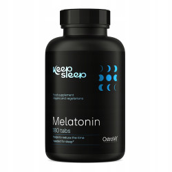 OstroVit Keep Sleep Melatonina 180 tabletek ZDROWY SEN SPOKÓJ REGENERACJA