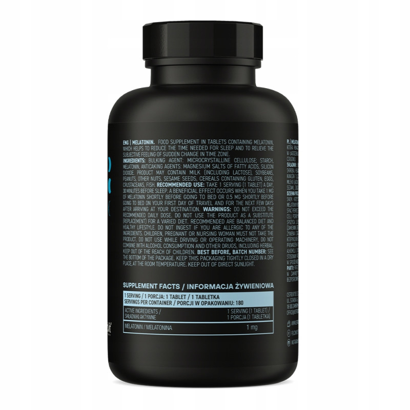 OstroVit Keep Sleep Melatonina 180 tabletek ZDROWY SEN SPOKÓJ REGENERACJA