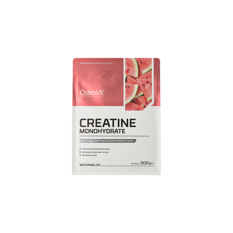 OSTROVIT MONOHYDRAT KREATYNY CREATINE MONO 500g SIŁA MASA MOC POMPA ARBUZ