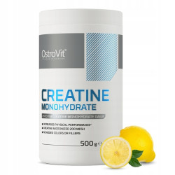 OSTROVIT MONOHYDRAT KREATYNY CREATINE MONO 500g SIŁA MASA MOC POMPA LEMON