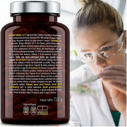 OMEGA 3-6-9 KWASY TŁUSZCZOWE DHA EPA ALA CLA GLA OLEJ LNIANY WITAMINY 90C OMEGA 3-6-9 KWASY TŁUSZCZOWE DHA EPA ALA CLA GLA OLEJ LNIANY WITAMINY 90C