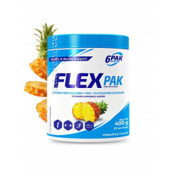 6PAK FLEX KOMPLEKS NA STAWY ŚCIĘGNA KOLAGEN GLUKOZAMINA MSM MAGNEZ WAPŃ B6