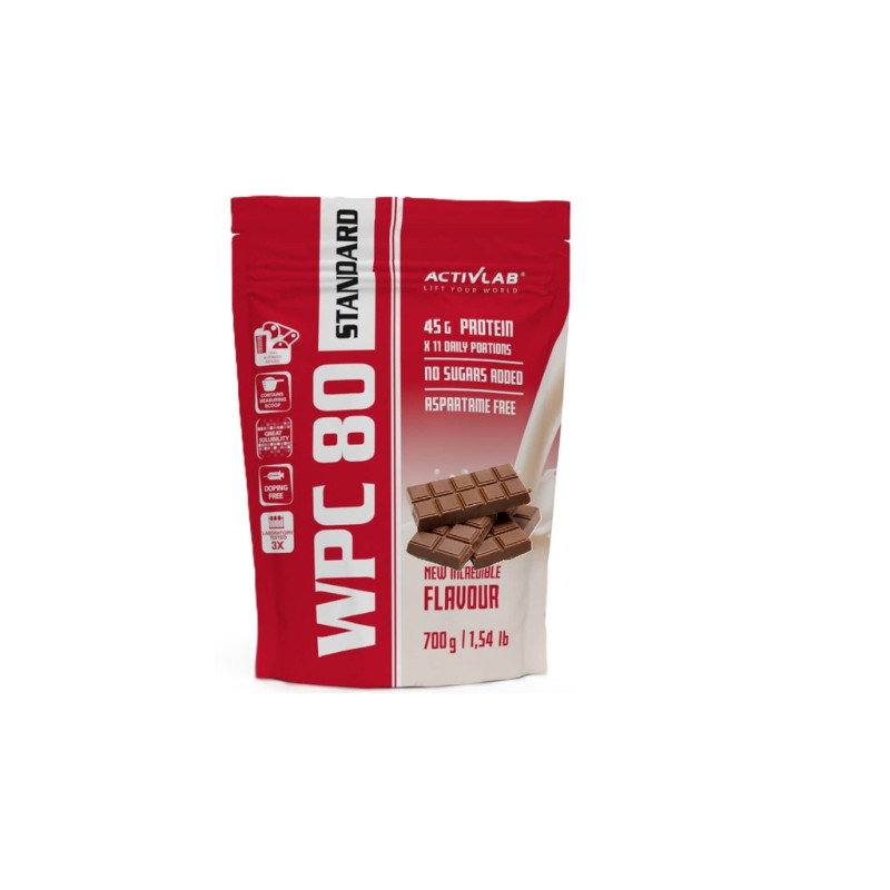 ACTIVLAB WPC 80 Standard 700g BIAŁKO WHEY PROTEIN MASA SIŁA AMINOKWASY ACTIVLAB WPC 80 Standard 700g BIAŁKO WHEY PROTEIN MASA SIŁA AMINOKWASY