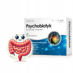 ACTIVLAB PSYCHOBIOTYK 20k PROBIOTYK DOPAMINANA SEROTONINA SZCZEPY BAKTERII