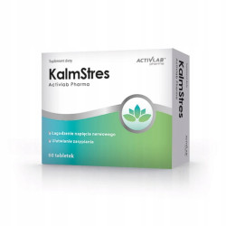ACTIVLAB KALMSTRES 60 TABLETEK ZDROWY SEN REGENERACJA STRES ODPRĘŻENIE