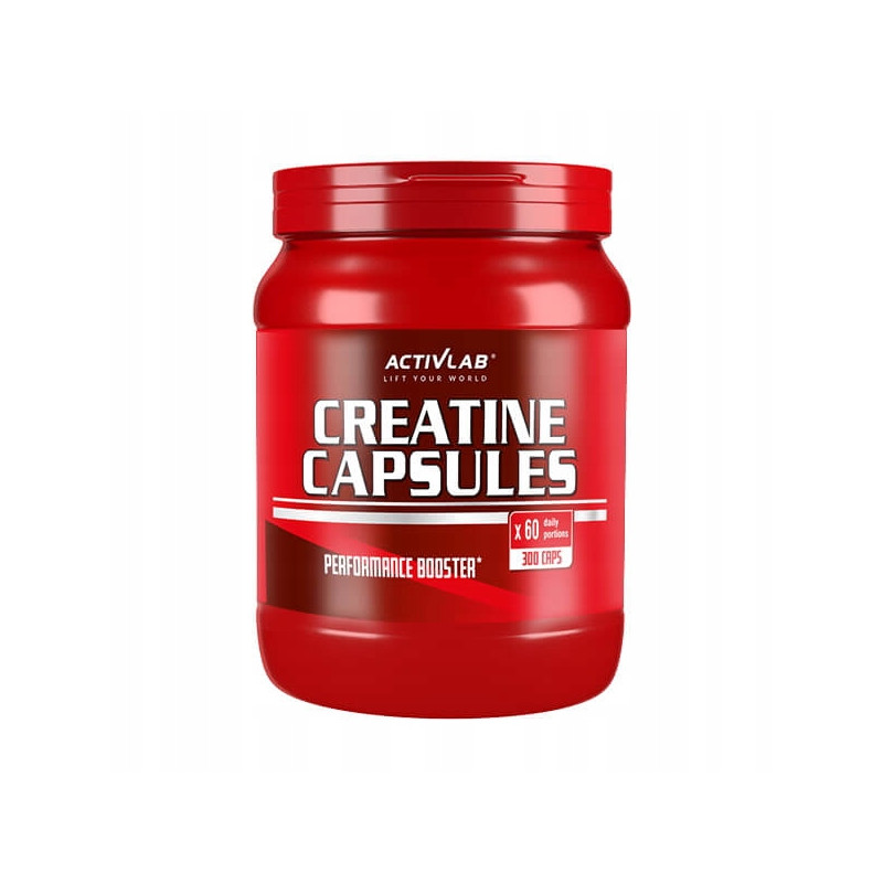 ACTIVLAB CREATINE 300caps KREATYNA MONO SIŁA SUCHA MASA POMPA WYTRZYMAŁOŚĆ