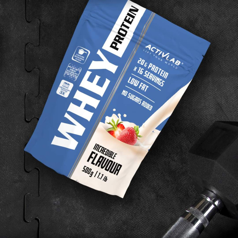 ACTIVLAB WHEY PROTEIN WPC BIAŁKO SERWATKOWE MASA SIŁA KONCENTRAT AMINOKWASY