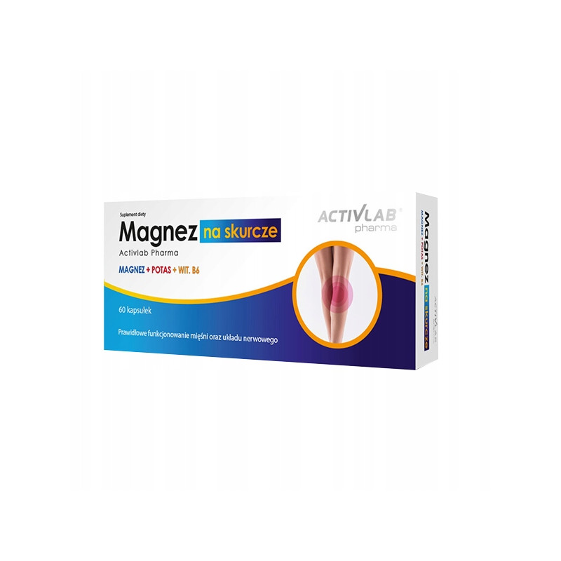 ACTIVLAB PHARMA MAGNEZ NA SKURCZE POTAS WITAMINA B6 ZMĘCZNIE REGENERACJA