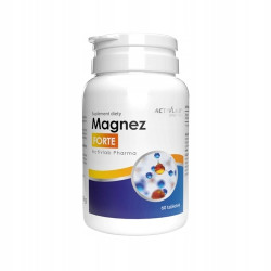 ACTIVLAB PHARMA MAGNEZ FORTE 60 tabletek WITAMINA B6 ZMĘCZNIE REGENERACJA