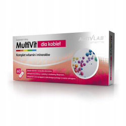 ACTIVLAB PHARMA MULTIVID DLA KOBIET WITAMINY MINERAŁY ODPORNOŚĆ ZDROWIE