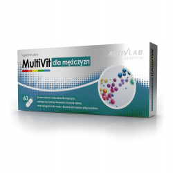 ACTIVLAB PHARMA MULTIVIT DLA MĘŻCZYZN WITAMINY MINERAŁY ODPORNOŚĆ ZDROWIE