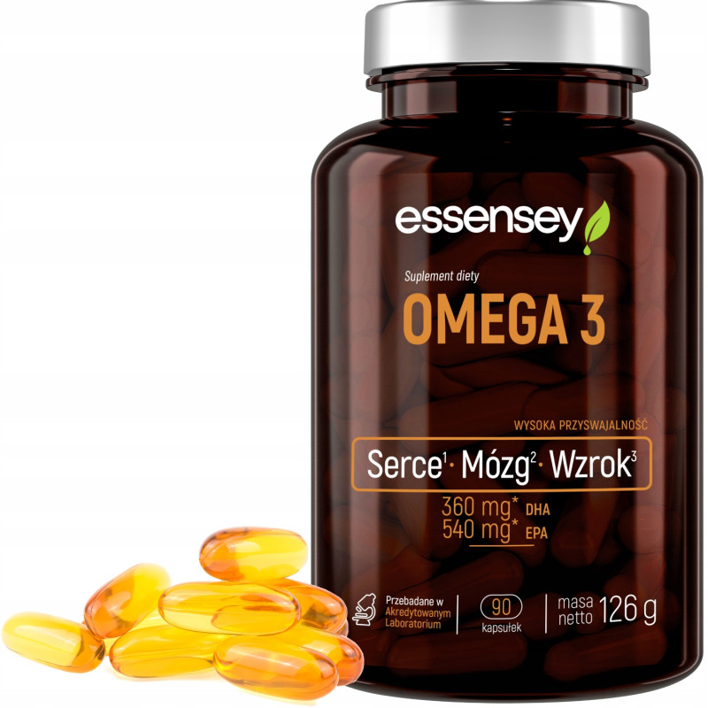 ESSENSEY OMEGA 3 FORTE 3000MG + EPA/DHA ESSENSEY OMEGA 3 FORTE 3000MG + EPA/DHA