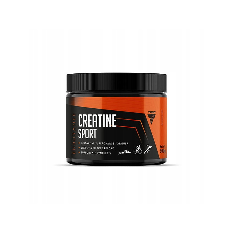 TREC CREATINE SPORT ENDURANCE 300g DEKSTROZA TAURYNA SIŁA - fruit punch